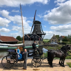  Stalhouderij de Fiifhoeke origineel trouwvervoer in Friesland