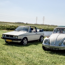 trouwvervoer Vintage Cars Wapenveld een tweetal klassieke volkswagens voor bruiloften
