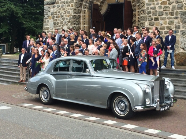Nis van der Horst de Rolls-Royce is 'the ultimate car to arrive in'