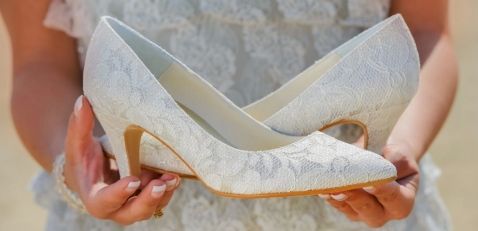 Bruidsschoenen Bruidshoeve Charlotte Bruidsschoenen Bruidshoeve Charlotte