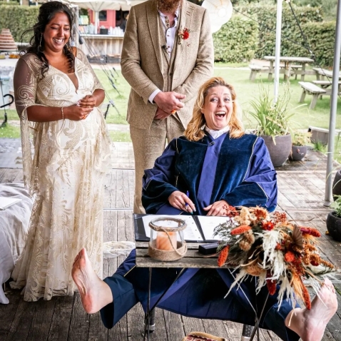 Huwelijksvoltrekking Saskia Offerhaus van 2Marry