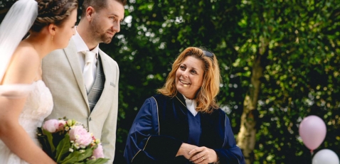 Huwelijksvoltrekking Saskia Offerhaus van 2Marry