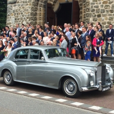 trouwvervoer Nis van der Horst de Rolls-Royce is 'the ultimate car to arrive in'