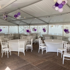 catering-partyverhuur HFK Verhuur diverse partytenten en meubilair voor bruiloften en evenementen