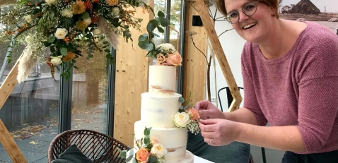 Bruidstaart Taarten van Grytsje