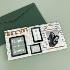 trouwkaarten Studio Koekepeer een origineel trouwkaartje maak je eenvoudig zelf...