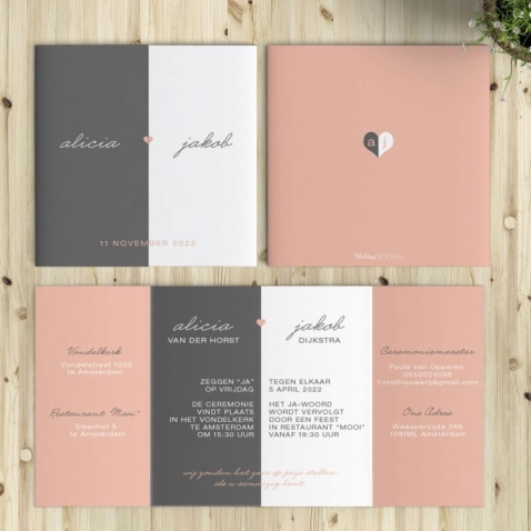 Trouwkaarten Wedding Designs Trouwkaarten Wedding Designs
