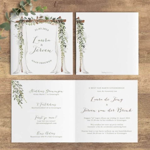 Trouwkaarten Wedding Designs Trouwkaarten Wedding Designs