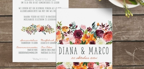 Trouwkaarten Wedding Designs Trouwkaarten Wedding Designs