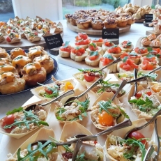 catering-partyverhuur The Tasty Kitchen Bruidstaarten en catering met liefde verzorgd