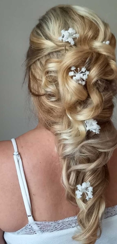 Bruidskapsel Haar Effect