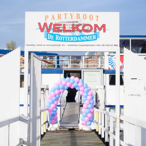 Vrijgezellenfeest Partyboot De Rotterdammer