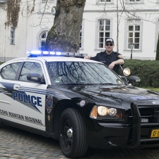  Rides4Fun trouwen in een Amerikaanse politieauto