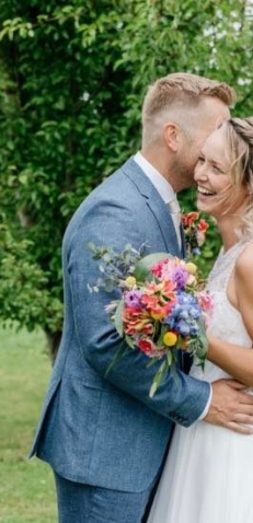 Bruidsboeket Hilde in huis Bruidsboeket Hilde in huis