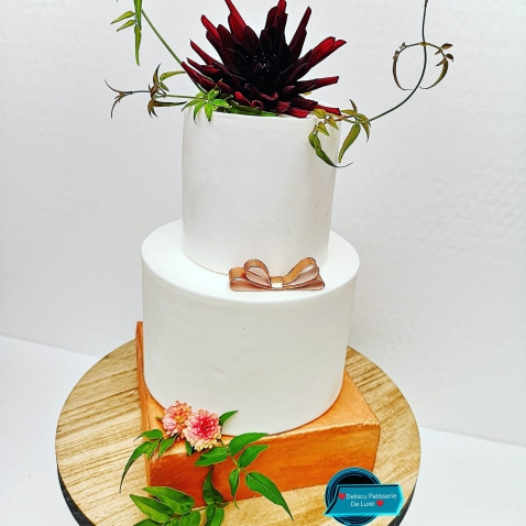 Bruidstaart Deliscu Patisserie De Luxe
