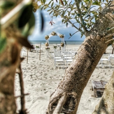 trouwlocaties Boca Grandi trouwlocatie op het strand