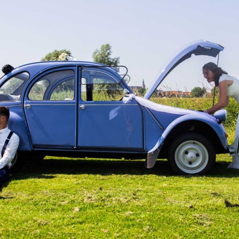 Trouwauto eendjehuren.nl