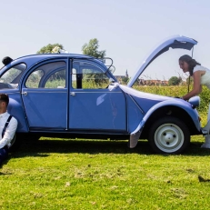 trouwvervoer eendjehuren.nl klassiek eendje als trouwauto