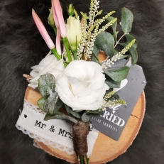 Corsages Van der Spek bruidsboeketten