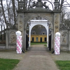 Ballonvertier Decoratie en Partyverhuur Ballonnenbogen, slingers rode lopers en meer