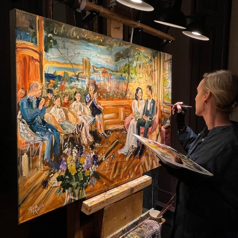 Wedding-Painting ART Eva Maria Wedding-Painting ART Eva Maria