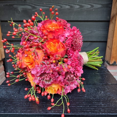 Bruidsboeket Janita Boers Bloemstyling
