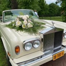 trouwvervoer tRRouwen Rolls Royce Cabrio voor jullie bruiloft