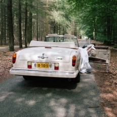trouwvervoer tRRouwen Rolls Royce Cabrio voor jullie bruiloft