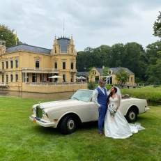 trouwvervoer tRRouwen Rolls Royce Cabrio voor jullie bruiloft