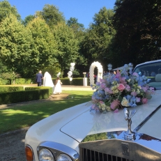 trouwvervoer tRRouwen Rolls Royce Cabrio voor jullie bruiloft