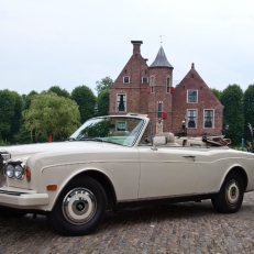 trouwvervoer tRRouwen Rolls Royce Cabrio voor jullie bruiloft
