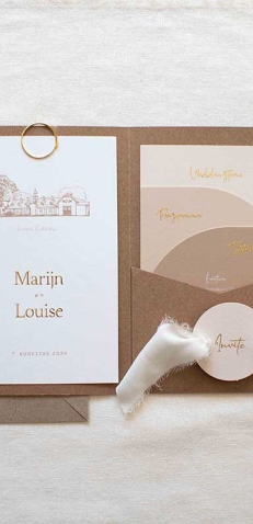 Trouwkaarten Studio Dijs