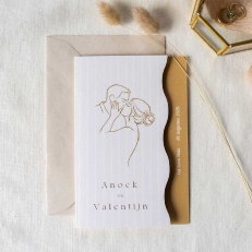 trouwkaarten Studio Dijs Van eerste kaart tot laatste detail, alles in jullie stijl