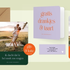 trouwkaarten Kaartje2go Gratis proefdruk voor het beste eindresultaat