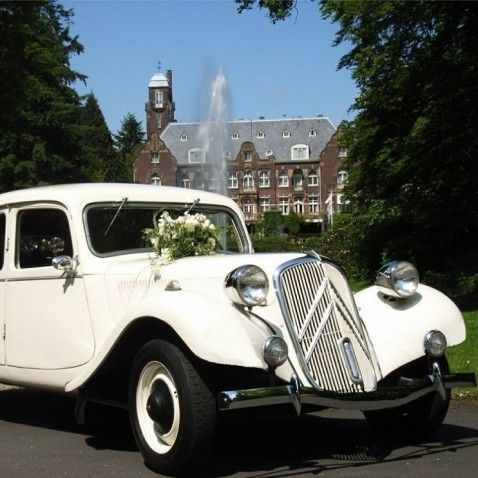Trouwauto Romantische Trouwauto Trouwauto Romantische Trouwauto