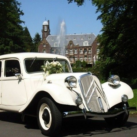 Oldtimer-verhuur Romantische Trouwauto