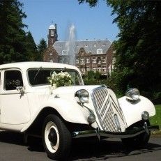 Oldtimer-verhuur Romantische Trouwauto