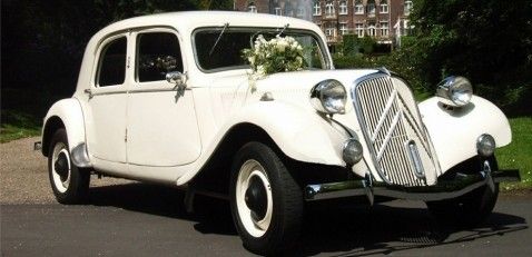 Oldtimer-verhuur Romantische Trouwauto