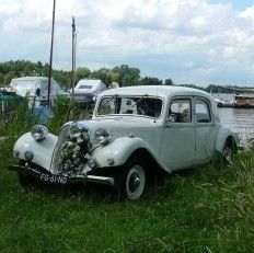 Oldtimer-verhuur Romantische Trouwauto