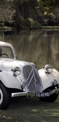 Oldtimer-verhuur Romantische Trouwauto