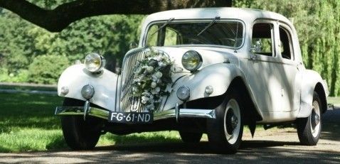 Oldtimer-verhuur Romantische Trouwauto