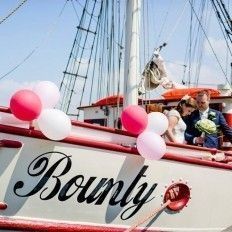 trouwlocaties Trouwschip Bounty vertrek o.a. vanuit Amsterdam, Almere, Volendam, Hoorn en Lelystad