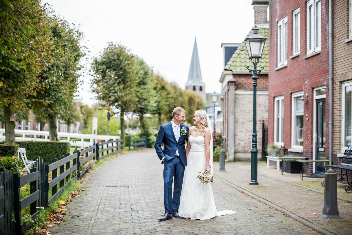 Bruidskapsel los haar