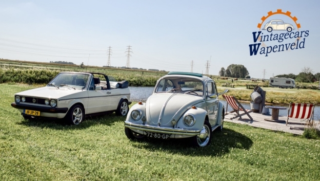 Vintage Cars Wapenveld een tweetal klassieke volkswagens voor bruiloften