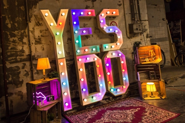 LetterlijkLicht unieke lichtletters voor de bruiloft!
