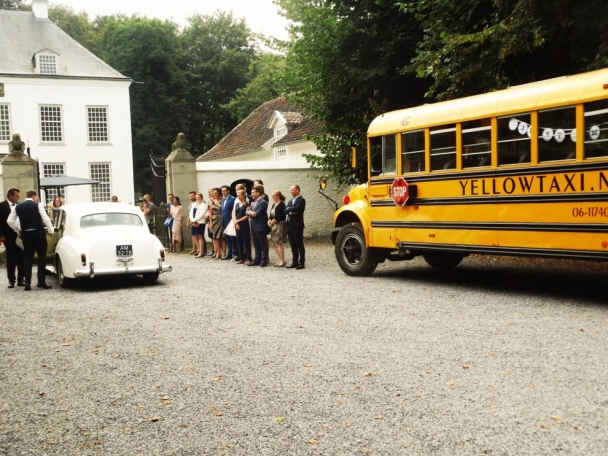 Brabantse Kwibus onze Amerikaanse Schoolbus is een originele manier van vervoer