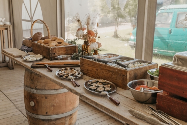 De Burning Baarch barbecue catering 